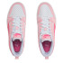 Chaussures Puma Rebound V6 White Fast Enfant