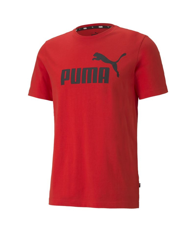 T-shirt Homme Puma Essentials Logo Rouge