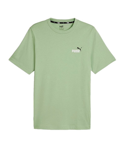 T-shirt Homme Puma Essentials+ 2 Col Small Green