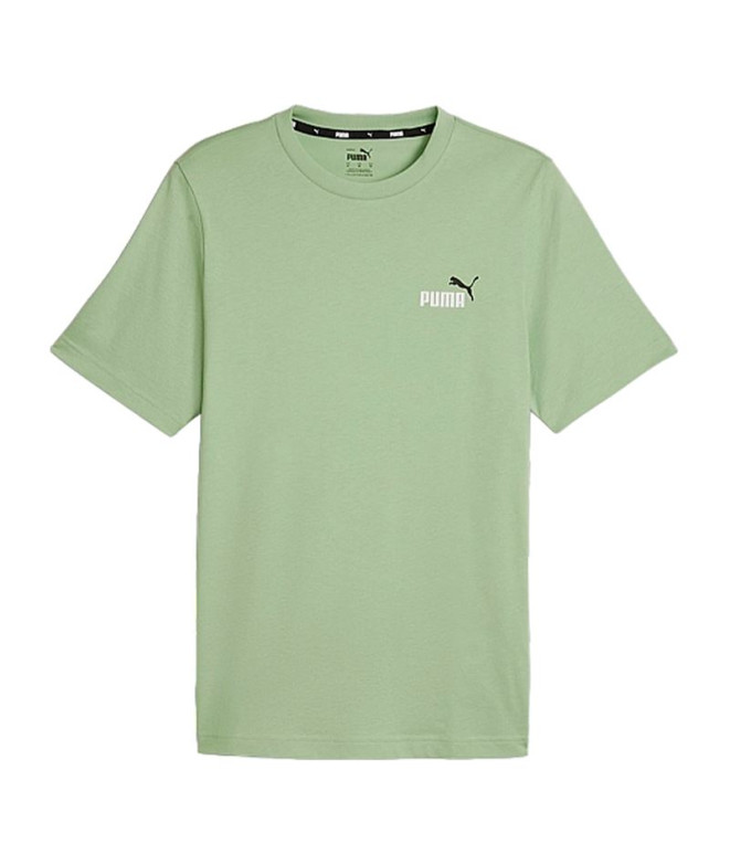 T-shirt Homme Puma Essentials+ 2 Col Small Green