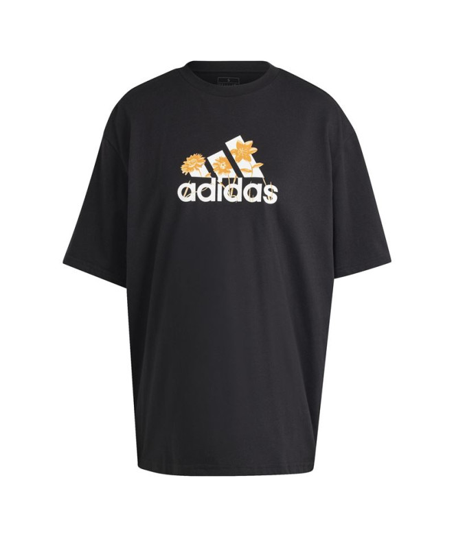 T-shirt adidas Fleur Pack Bos Femme Noir