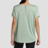 T-shirt à partir de Montagne +8000 Acacia Verde Bicolor Femme