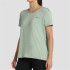 T-shirt à partir de Montagne +8000 Acacia Verde Bicolor Femme