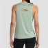 T-shirt à partir de Montagne +8000 Almen Verde Bicolor Femme
