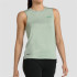 T-shirt à partir de Montagne +8000 Almen Verde Bicolor Femme