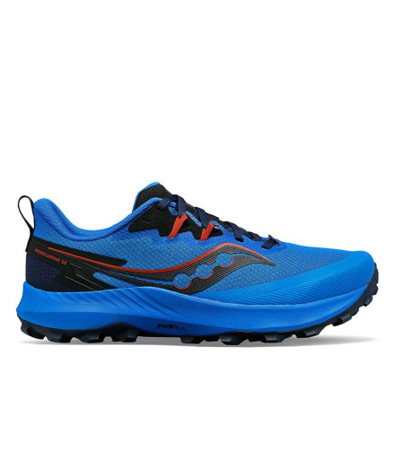 Chaussures de Trail Saucony Peregrine 14 Homme Bleu/Noir