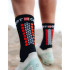 Chaussettes de Trail Compressport Ultra V2.0 Noir/Blanc/Rouge