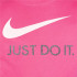 T-shirt Nike Fille Swoosh Just Do It Pink