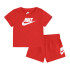 Ensemble Nike Club & Short Set Enfant Rouge