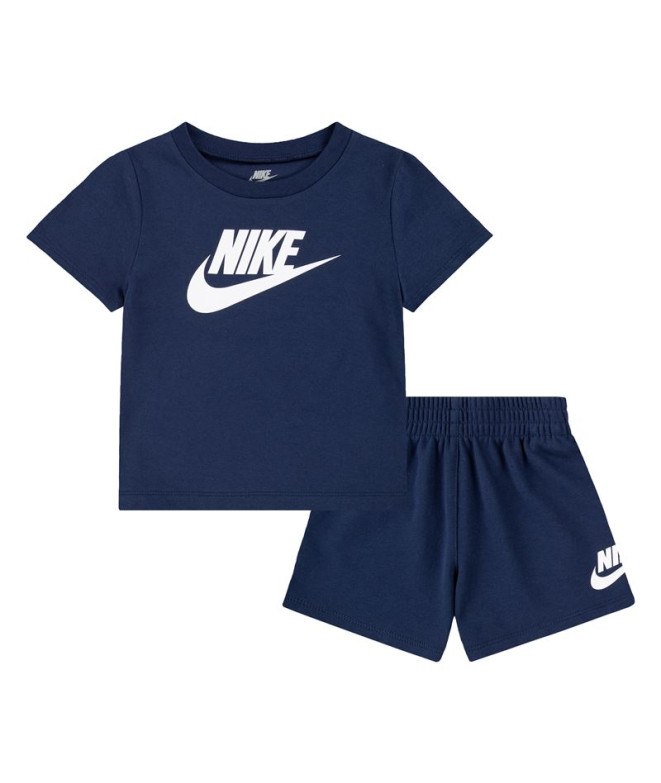 Ensemble Nike Club & Short Set Enfant Navy