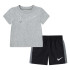 Ensemble Nike Sportswear Club Ssnl Short Woven Set Enfant Noir