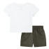 Ensemble Nike Sportswear Club Ssnl Woven Short Set Enfant Khaki