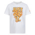 T-shirt Nike Just do it Waves Enfant White