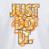 T-shirt Nike Just do it Waves Enfant White