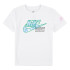 T-shirt Nike Futura Micro Text Enfant Blanc