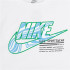 T-shirt Nike Futura Micro Text Enfant Blanc