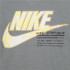 T-shirt Nike Futura Micro Text Enfant Gris