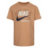 T-shirt Nike Retro Ss Enfant Brown