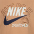 T-shirt Nike Retro Ss Enfant Brown