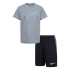 Ensemble Nike Nsw Club Woven Short Set Enfant Noir