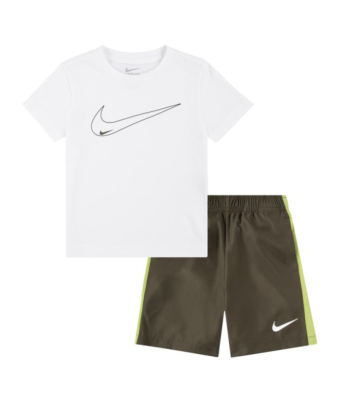Ensemble Nike Nsw Club Woven Short Set Enfant...