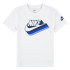T-shirt Nike Gradient Futura Ss Enfant Blanc