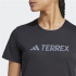 T-shirt randonnée adidas Mt Log Tech Femme Noir
