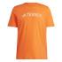 T-shirt par Montagne adidas Terrex Logo Homme Orange