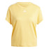 T-shirt de Fitness adidas Essentials Tr-Es 3S Femme Yellow