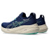 Chaussures de Running ASICS Gel-Nimbus 26 Femme Bleu/Vert