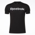 T-shirt Reebok Homme Série graphique Logo linéaire Noir