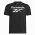 T-shirtReebok IdentityHomme Big Stacked Logo Noir