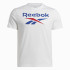 T-shirtReebok IdentityHomme Big Stacked Logo Blanc