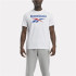 T-shirtReebok IdentityHomme Big Stacked Logo Blanc