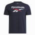 SweatReebok IdentityHomme Big Stacked Logo Navy