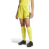 Pantalon de Football adidas Tiro24 Short Femme Yellow
