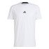 T-shirt Fitness adidas Homme de Essentials D4T White
