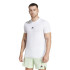 T-shirt Fitness adidas Homme de Essentials D4T White