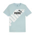 T-shirt Homme Puma POWER Graphic Turquoise
