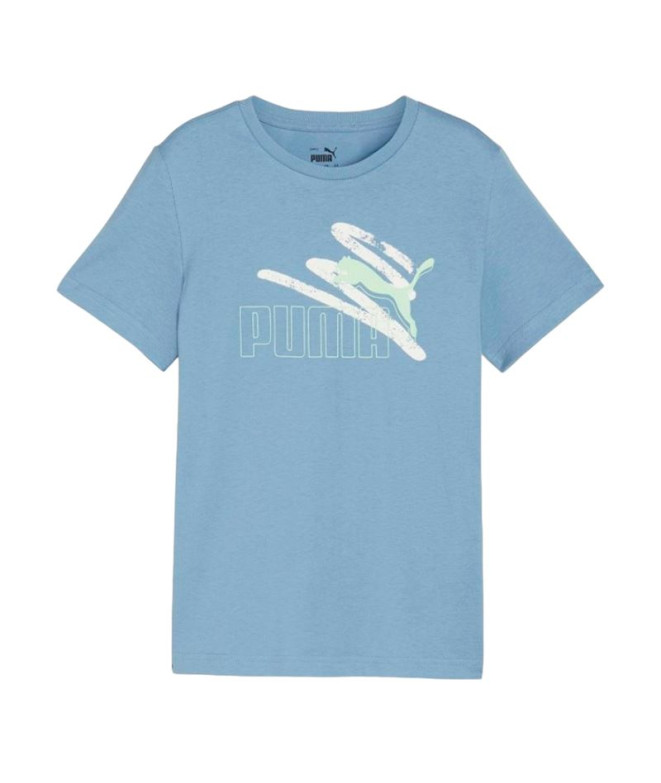 T-shirt Enfant Puma Essentials+ AB Summer Blue