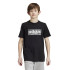 T-shirt adidas B Camo Lin Enfant Noir