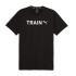 T-shirt Fitness by Puma HOMMES GRAPHIC Noir Homme