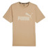 T-shirt Puma Essentials Logo Beige Homme