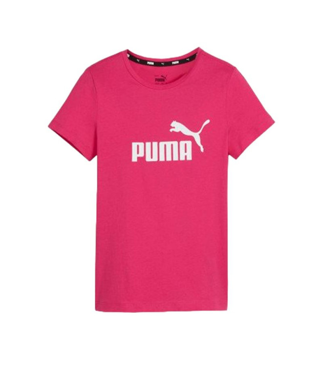 T-shirt Enfant Puma Essentials Fuchsia