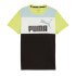 T-shirt Puma Essential BLOCK Noir/Jaune Enfant