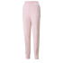 Pantalon Puma Essentials+ Broderie High Lila Femme