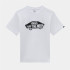T-shirt Vans Off The Wall Board Te-B Blanc Enfant