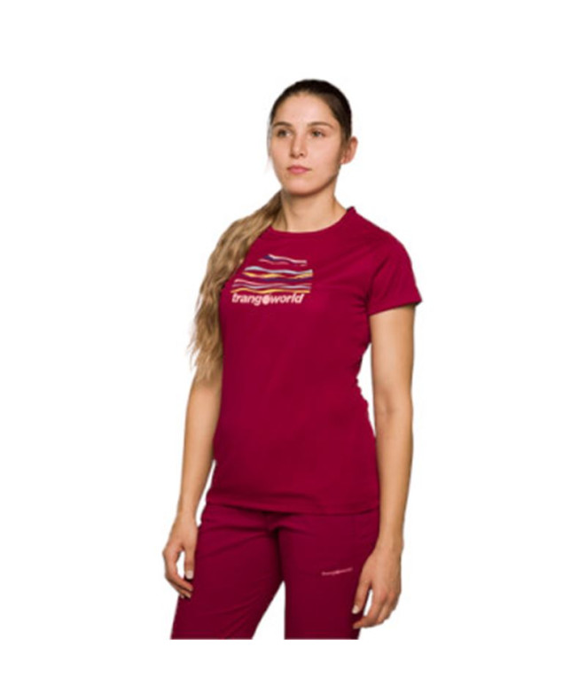 T-shirt de Montagne Trangoworld Sihl Femme Dark...
