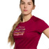 T-shirt de Montagne Trangoworld Sihl Femme Dark Fuchsia