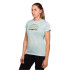 T-shirt de Montagne Trangoworld Sihl Femme Eau verte